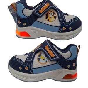 New BINGO the Ground Up luminous sports shoes for children blue size 7‎ (15 cms)